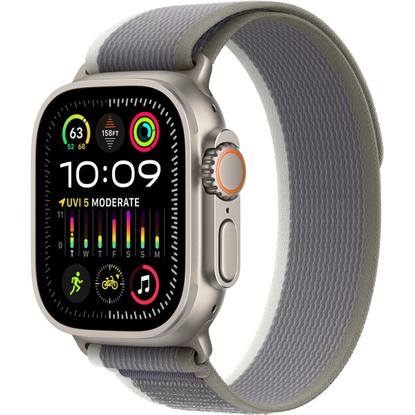 Смарт-часы Apple Watch Ultra 2 Trail Loop зелено-серый 1